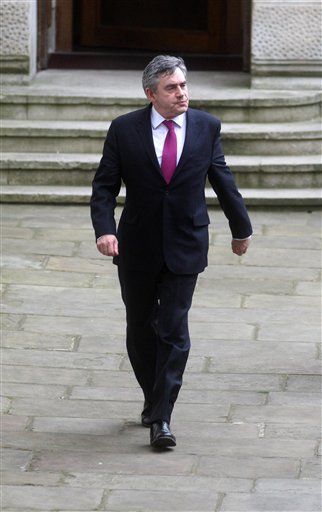 Gordon Brown Says He'll Step Down—Eventually