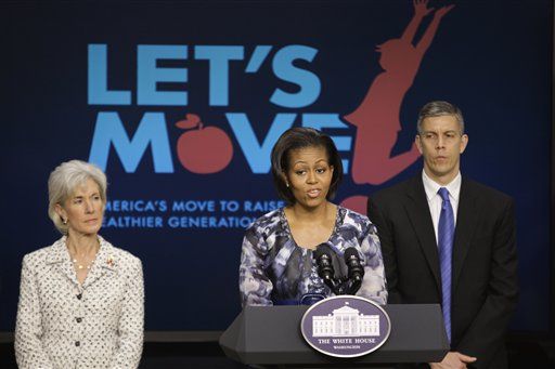 First Lady Offers 70-Point Plan on Childhood Obesity