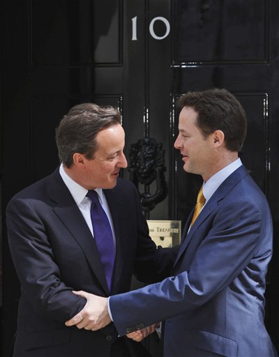 Cameron Takes Reins in UK