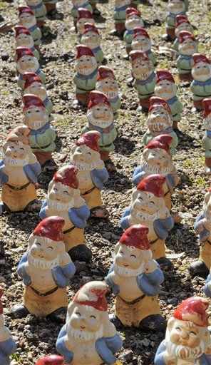 Mayor Declares War on Garden Gnomes