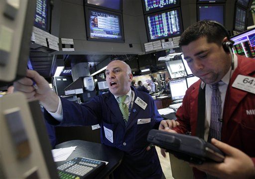 Dow Plunges on Fears Over Europe, Korea