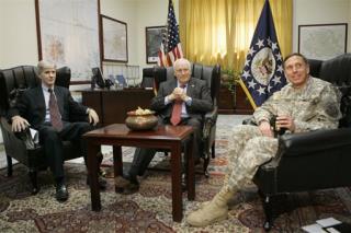 Cheney Drops In On Baghdad
