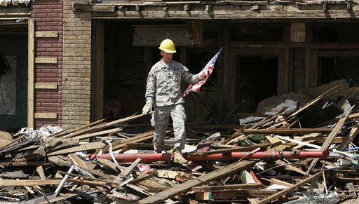 Strapped National Guard Hampers Tornado Cleanup