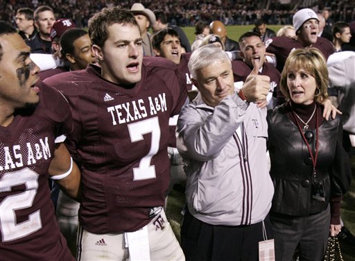 Franchione Quits After A&M Upsets Texas