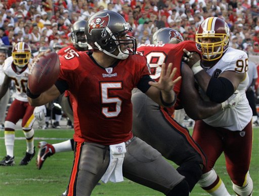 Skins Cough Up Ball, Game to Bucs, 19-13