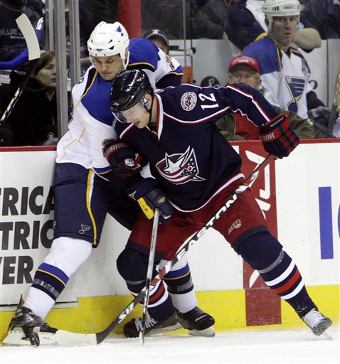 Blue Jackets Trump Blues With Late Heroics