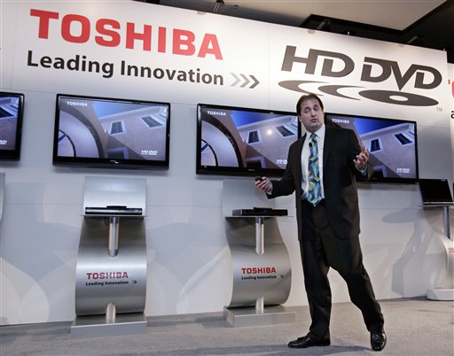 Toshiba Fights for HD DVD Market Share