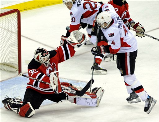 Devils Skate Past Senators 3-2 in OT