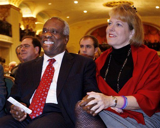 Clarence Thomas' Wife's Tea Party Group Steeped in Cash