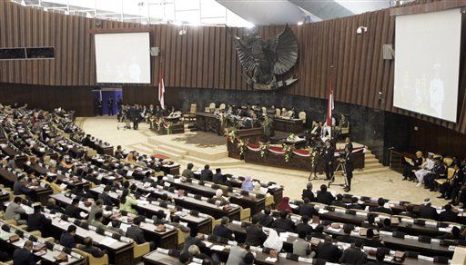 Porn Airs at Indonesia's Parliament