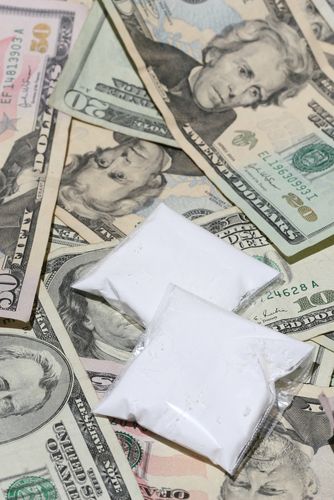 Woman Tries to Deposit Cocaine in Bank