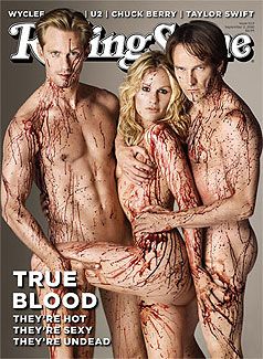 True Blood Stars Get Naked, Bloody for Rolling Stone