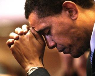 Obama, the Christian, Prefers to Pray Privately