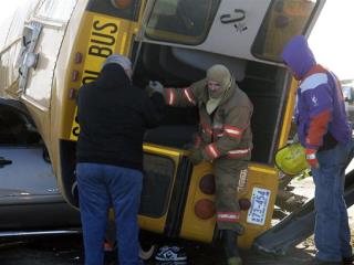 4 Kids Killed in School Bus Crash