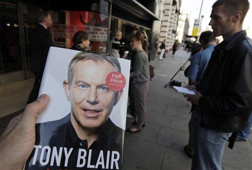 After Egg Mess, Blair Cancels Book Signing