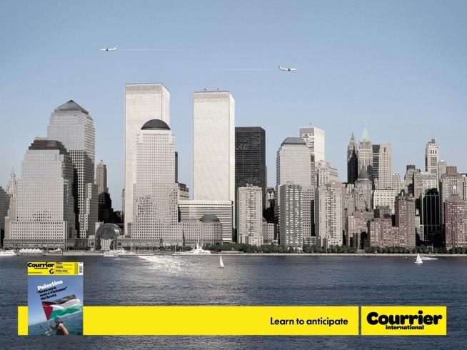 French Ad: Twin Towers Should Have Been Shorter