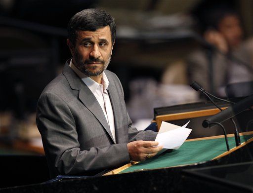 Ahmadinejad Stinking Up the Hilton