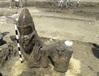 Statue of King Tut's Granddad Unearthed