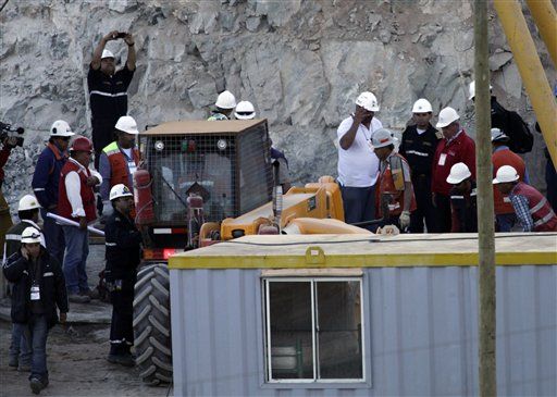 First Chile Miner Expected to Surface by Midnight