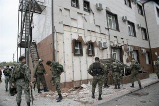 Gunmen Storm Chechen Parliament