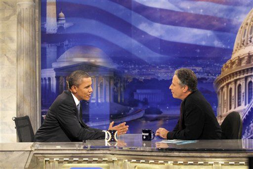 Daily Show No. 1, Beats Leno, Letterman