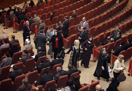 Sunni Block Walks Out on Iraqi Parliament
