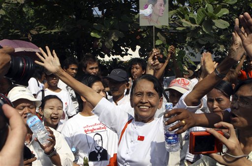 Junta Frees Suu Kyi