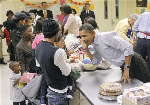 Obama: Let's Be Thankful... And Start Cooperating