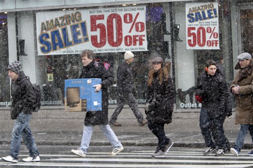 Blizzard Delays $1B in Retail Spending