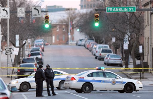 Two Dead, Including Police Officer, in Baltimore Shooting