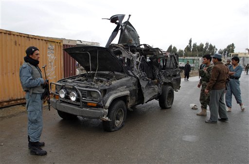 Suicide Bomber Kills Afghan Deputy Guv