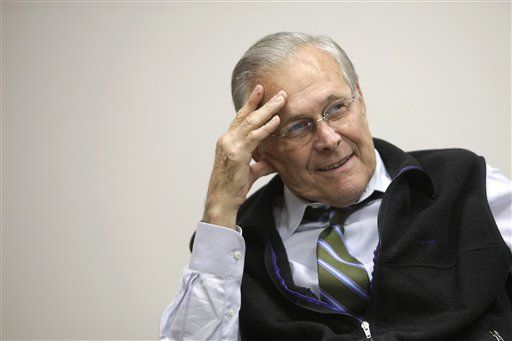 Rumsfeld: I Wish Bush Had Let Me Leave Earlier