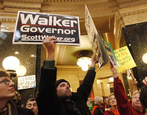 Koch Brothers Have a Hand in Wisconsin Fight