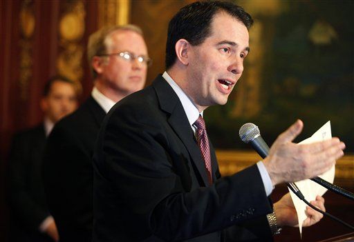 Wisc. Gov Offers Compromise on Union Rights
