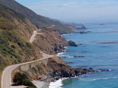 Highway 1 Closed: Landslide Causes Part of Pacific Coast Highway to Collapse Toward Sea