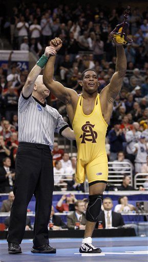 Anthony Robles, ASU Wrestler With One Leg, Wins NCAA Title
