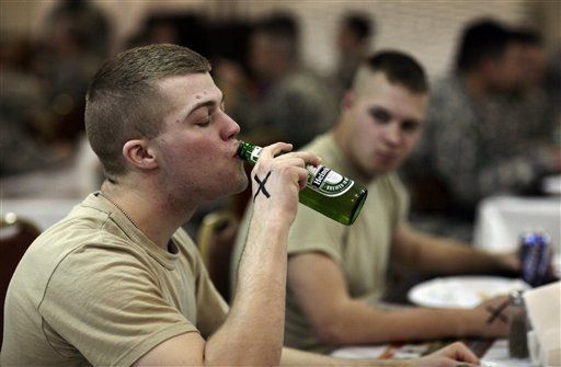 Alaska Mulls Lowering Drinking Age for Military Members
