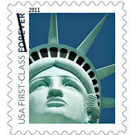 Post Office Uses Vegas Liberty for New Stamp