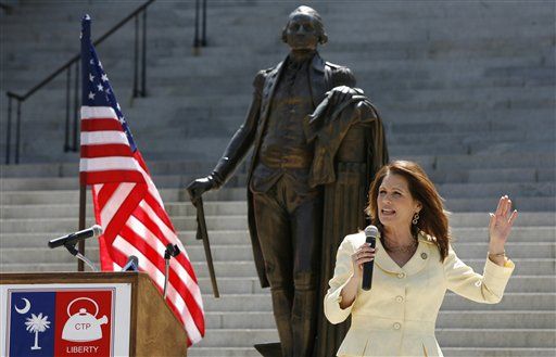 Michele Bachmann Tax Day Rally Flops