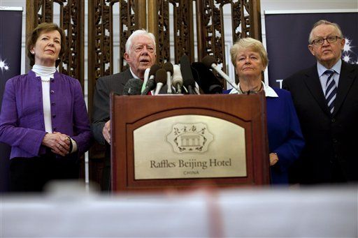 Former President Jimmy Carter Heads to North Korea for Talks