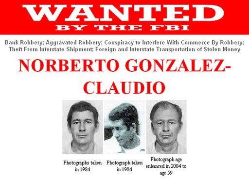 Norberto Gonzalez Claudio Busted 28 Years After Huge Bank Heist