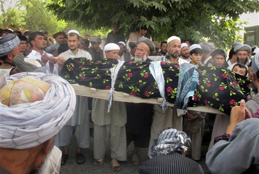 11 Afghans Dead as Protest of NATO Raid Turns Violent