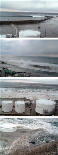 New Photos Released of Tsunami Hitting Japan's Fukushima Dai-ichi Nuclear Plant