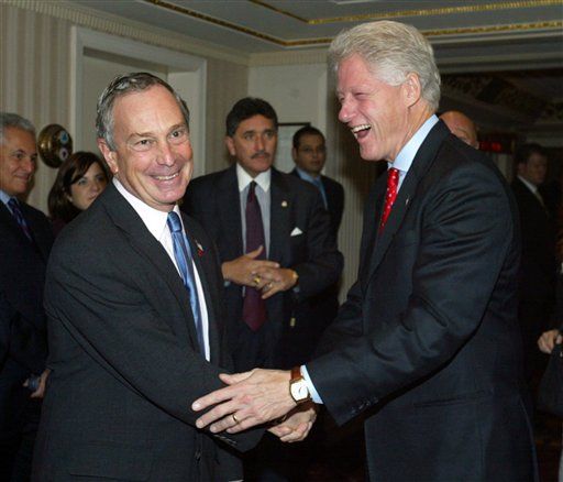 Bill Clinton, Michael Bloomberg Join Forces Against Climate Change