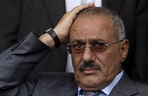 Yemen's Ali Abdullah Saleh Has Collapsed Lung, Severe Burns