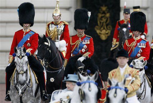 Trooping the Colour: British Fete Queen Elizabeth on Her 85th Birthday