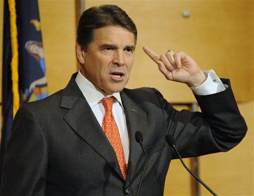 Rick Perry Hints at White House Run