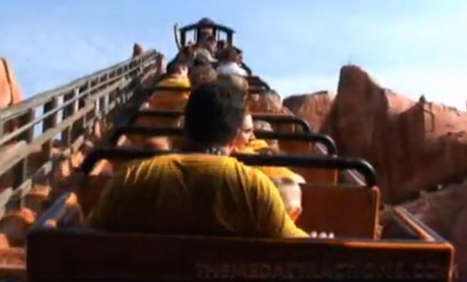 Thief Mailman Blames Disney's Thunder Mountain Rollercoaster
