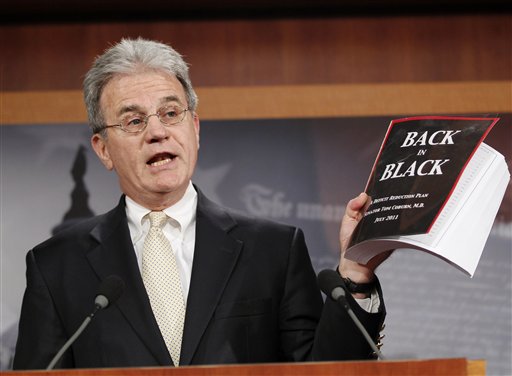 Sen. Tom Coburn Unveils $9T 'Back in Black' Deficit Reduction Plan