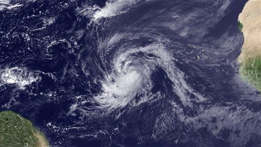Katia Regains Hurricane Status